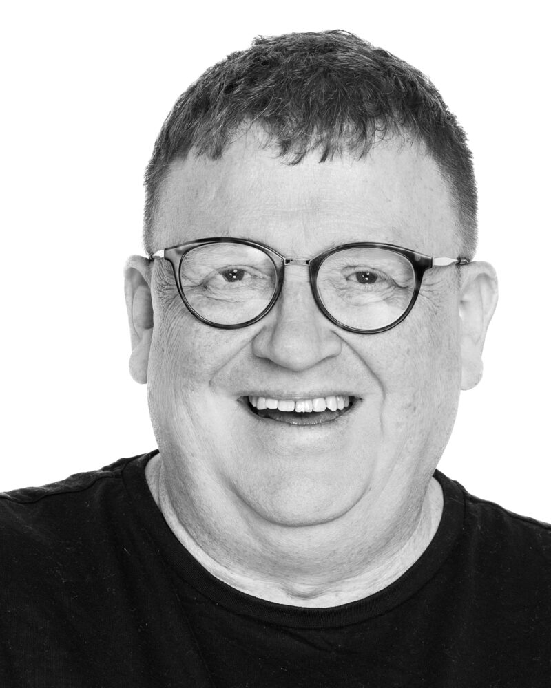 Mark Stringer — black and white headshot